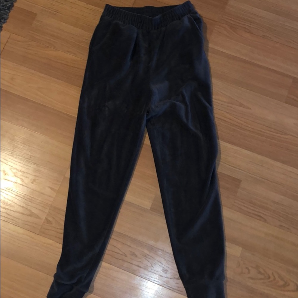 Grey corduroy pants